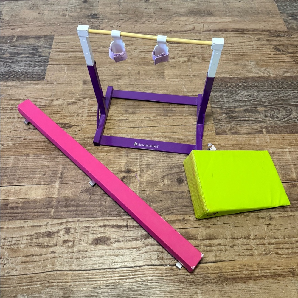 American Girl Doll Gymnastics Set